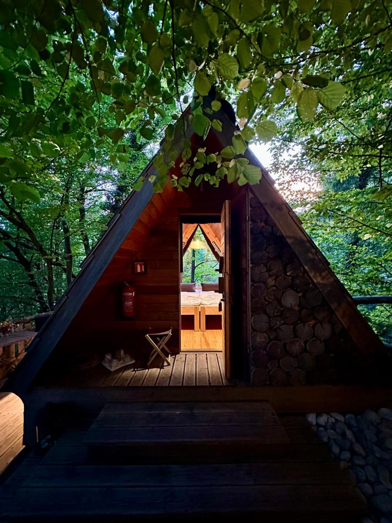 Glamping Savinja Hotel Ljubno ภายนอก รูปภาพ