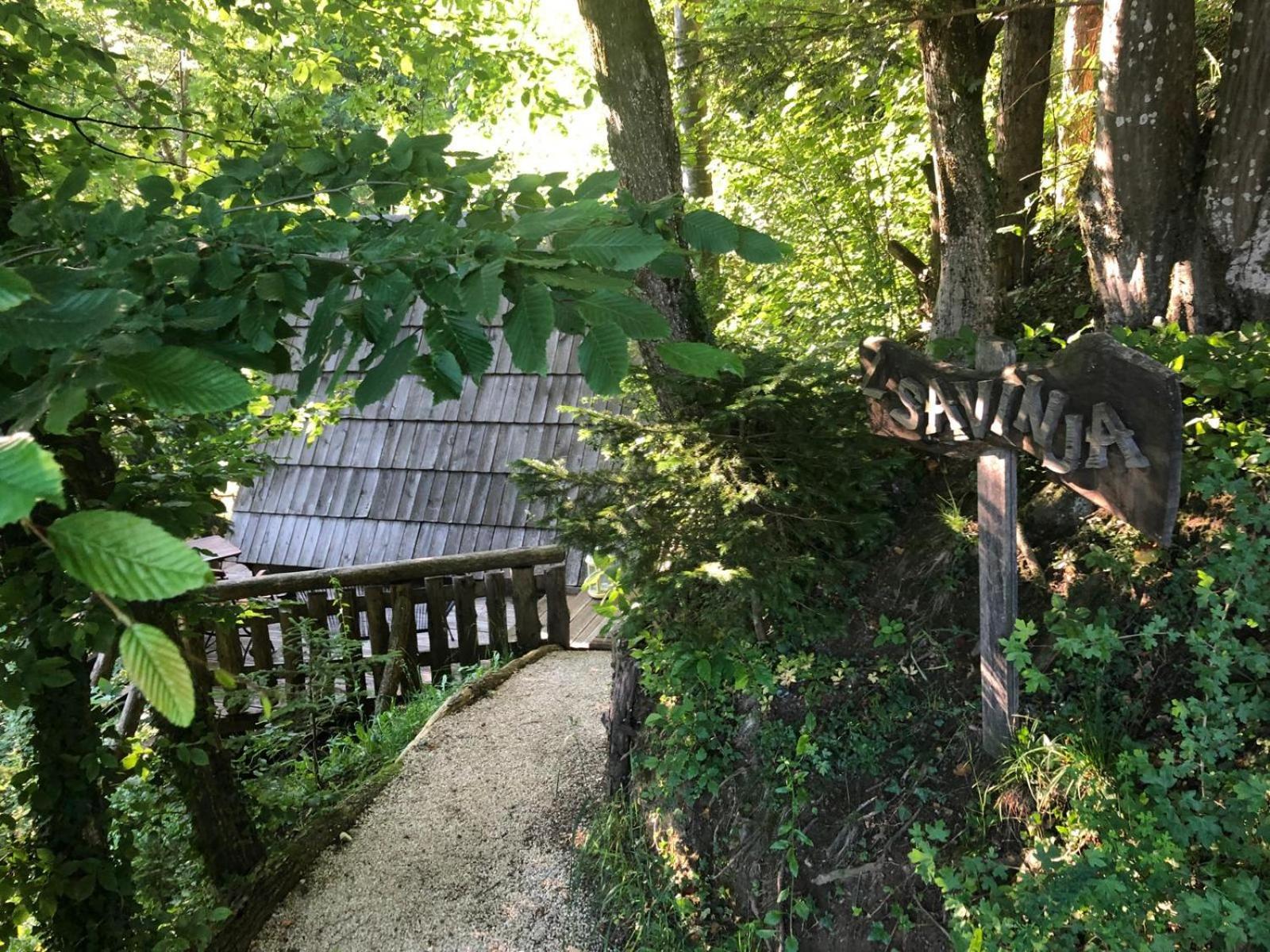 Glamping Savinja Hotel Ljubno ภายนอก รูปภาพ