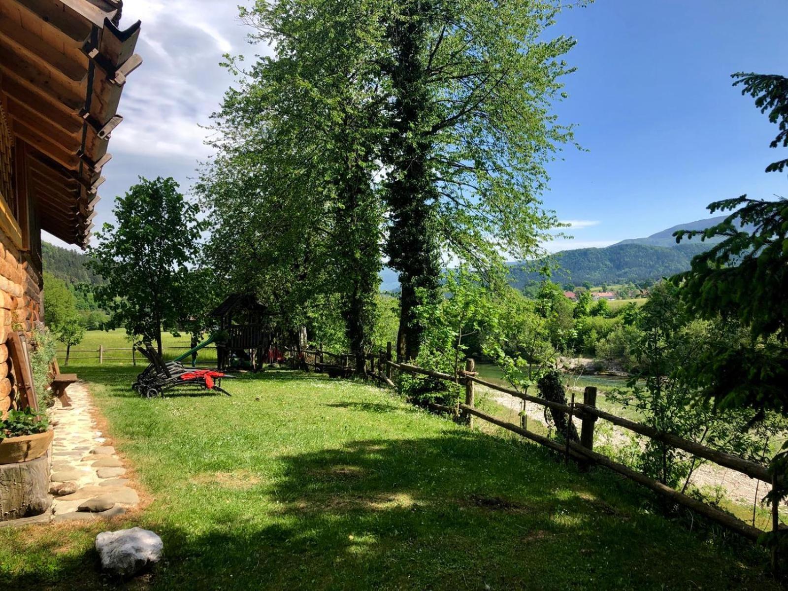 Glamping Savinja Hotel Ljubno ภายนอก รูปภาพ
