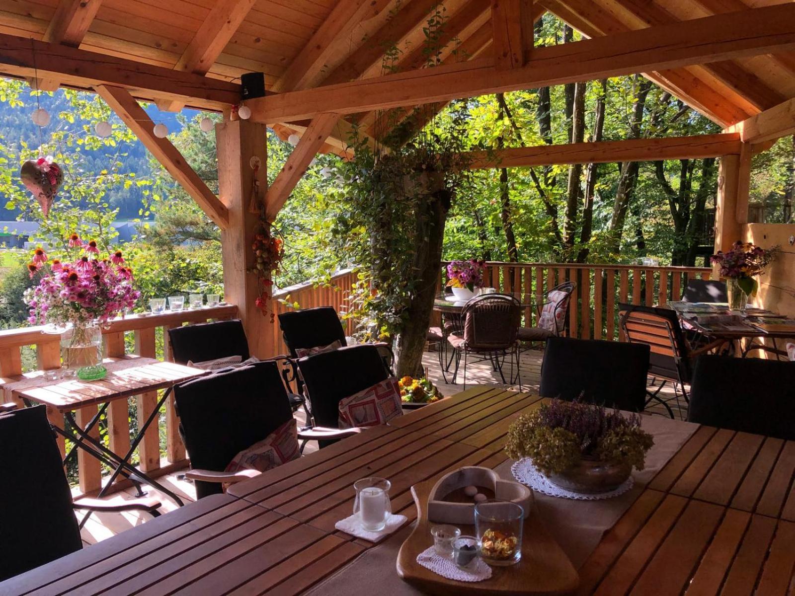 Glamping Savinja Hotel Ljubno ภายนอก รูปภาพ