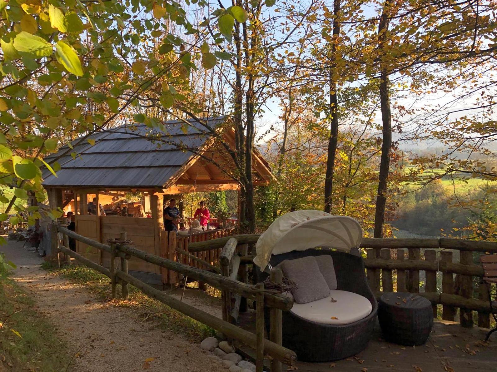 Glamping Savinja Hotel Ljubno ภายนอก รูปภาพ