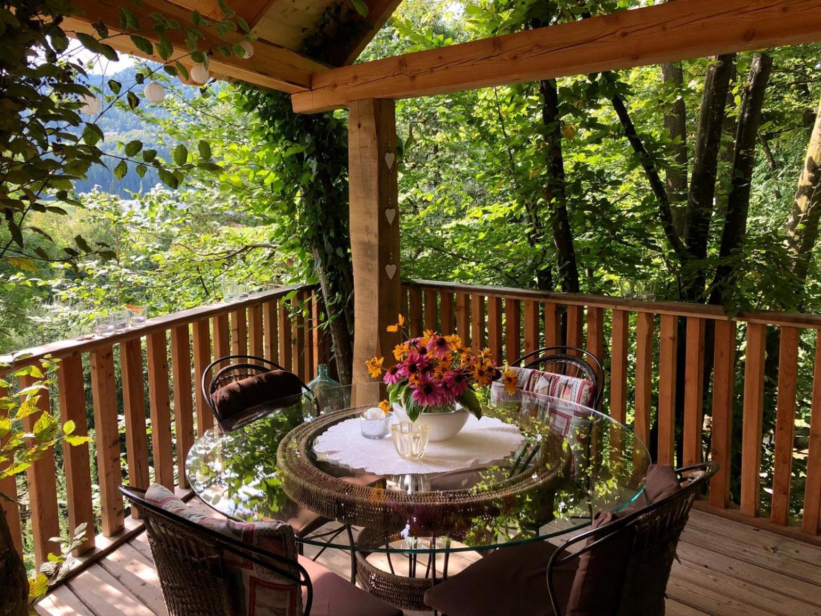 Glamping Savinja Hotel Ljubno ภายนอก รูปภาพ