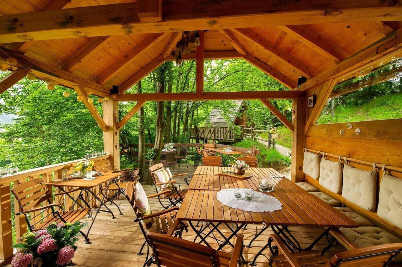 Glamping Savinja Hotel Ljubno ภายนอก รูปภาพ