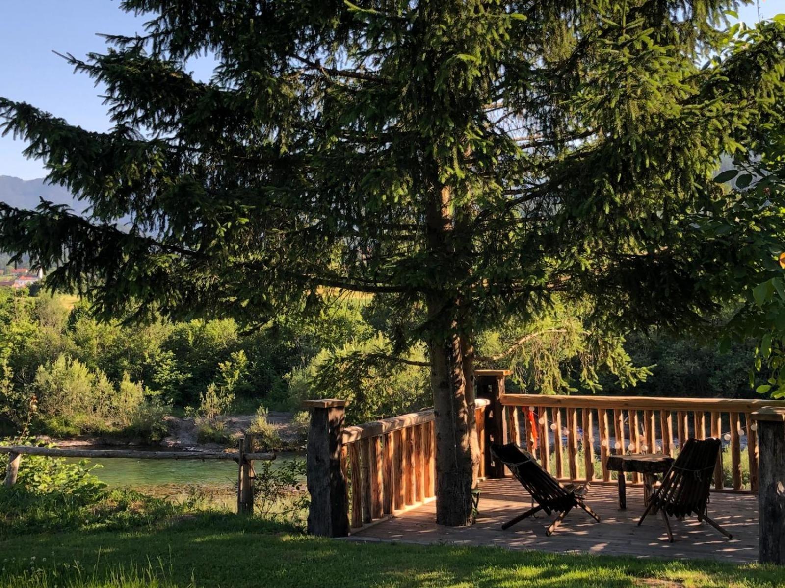 Glamping Savinja Hotel Ljubno ภายนอก รูปภาพ